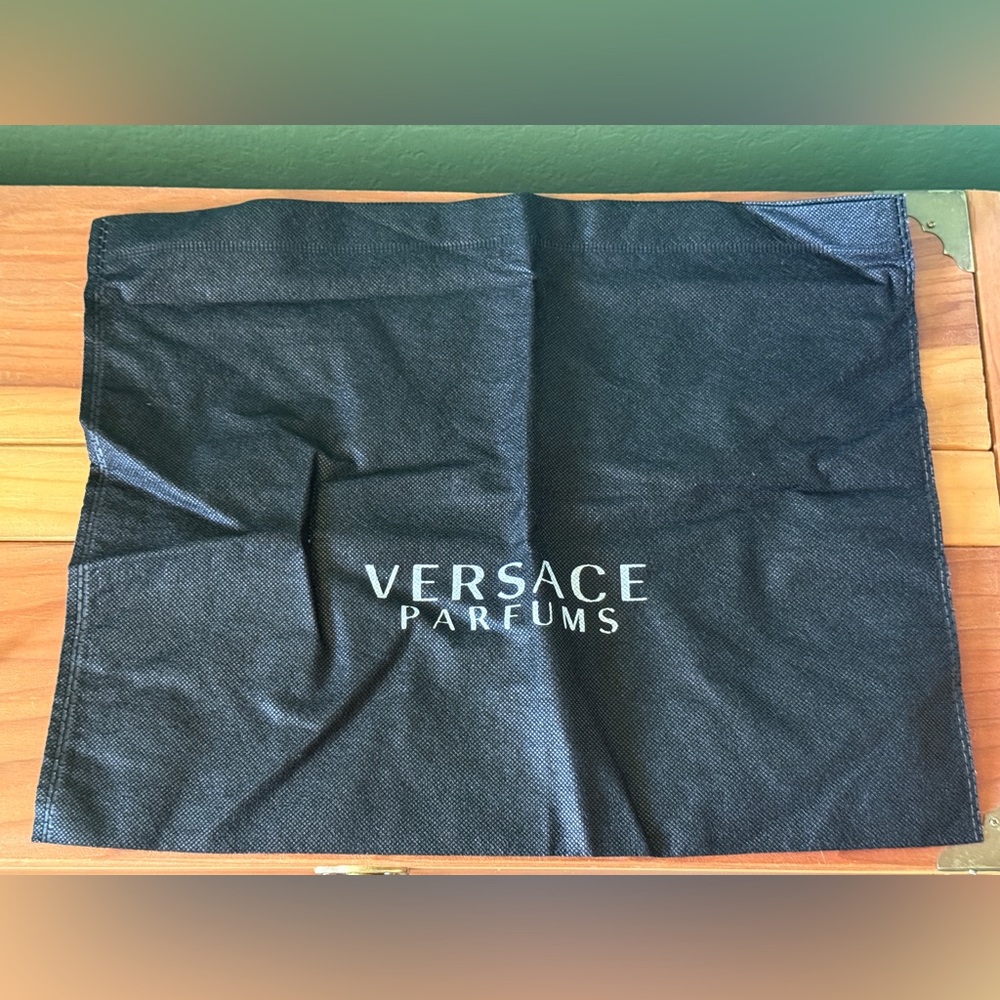 Versace Parfums Black Protective Cloth Bag 15x12” (NO Drawstring)